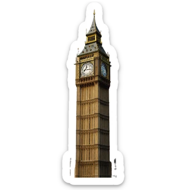Big Ben sticker