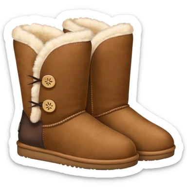 Give me some uggs and make them small sticker