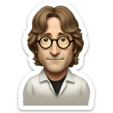 John Lennon sticker