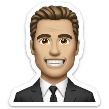 American Psycho sticker