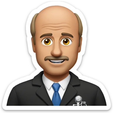 Dr phil sticker
