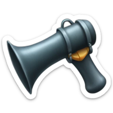 Human Danger Horn sticker