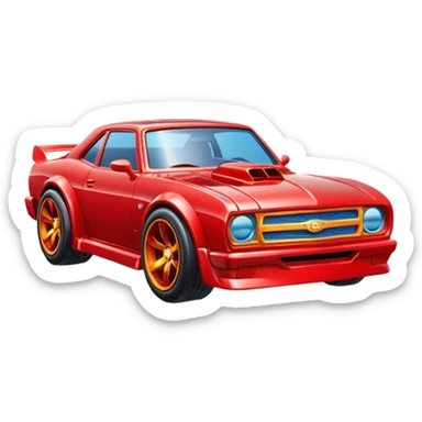Hot wheels sticker