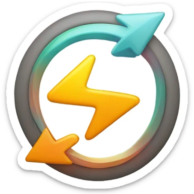 Downloading symbol sticker