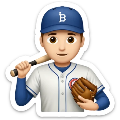 la liga de baseball es de alto nivel  sticker