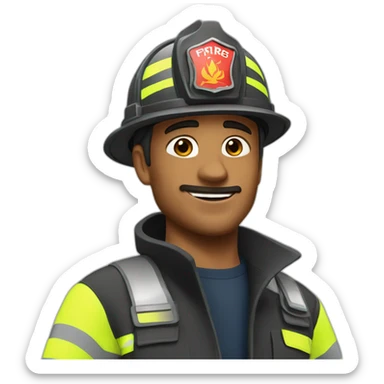Firefighter-paris sticker