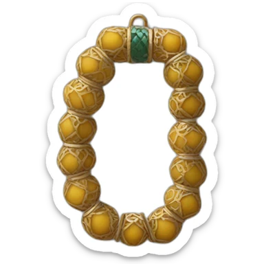 A moroccan tasbeeh sticker