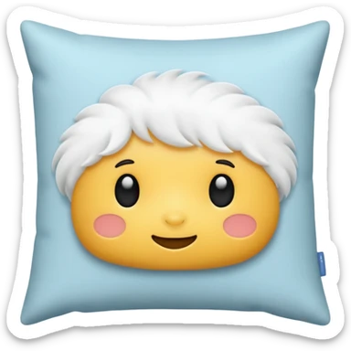 Pillow sticker