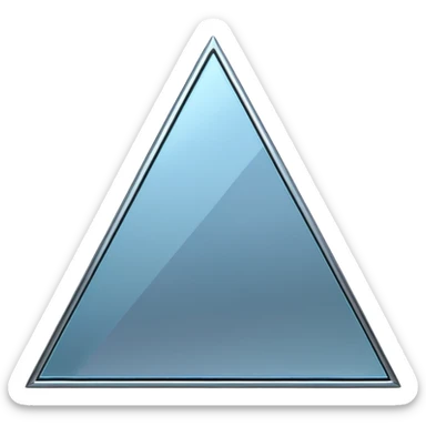 triangle Scale sticker