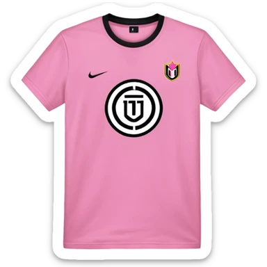 Una remera del Inter de Miami rosa sticker