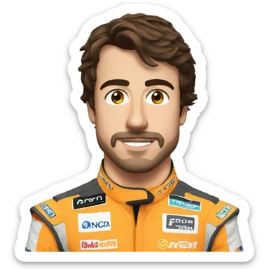 fernando alonso sticker