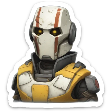 Zer0 fromage borderlands sticker