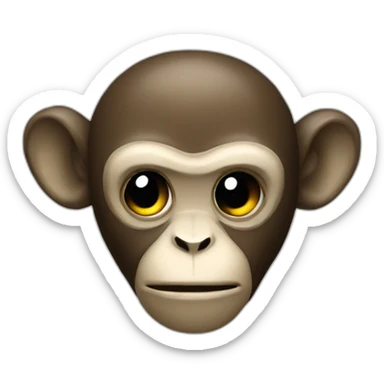 space monkey hacker sticker