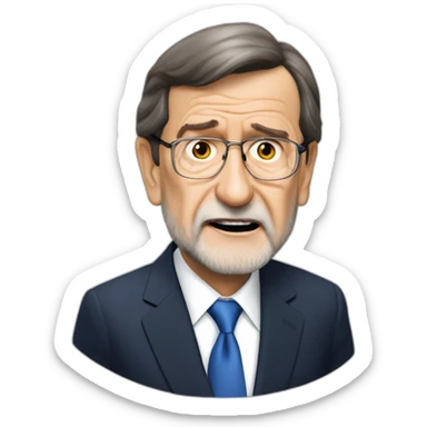 mariano rajoy bizarrap session sticker