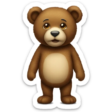 Nounours sticker