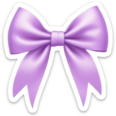 Coquette bow sticker