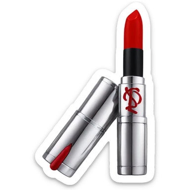 Red lipstick ysl sticker