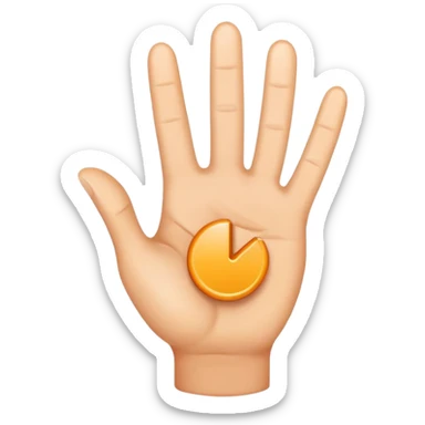 Clicker icon with hand cursor for Roblox game sticker