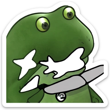 humorous meme of an airplane with React logo as its windows sticker