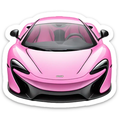 McLaren GT PINK sticker