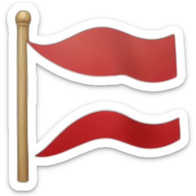 Indonesia israel flag sticker