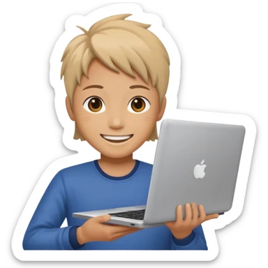 A japanese DEVELOPER WITH A LAPTOP sticker