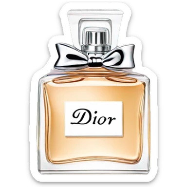 Dior perfume sticker