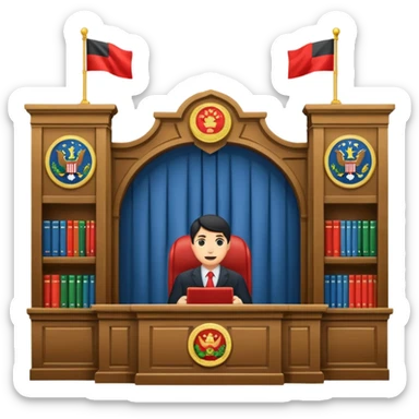 government of a country sticker