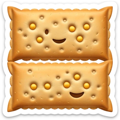 un crackers aux graines sticker
