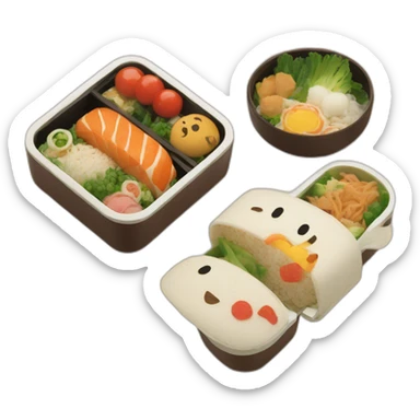 chihiro bento box sticker