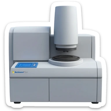 beckman xla analytical ultracentrifuge sticker