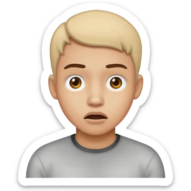 confused censored sticker