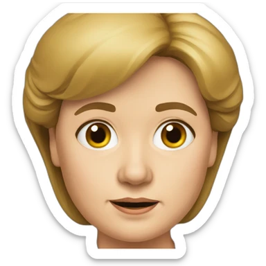 angela merkel sticker