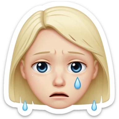 Upset sticker