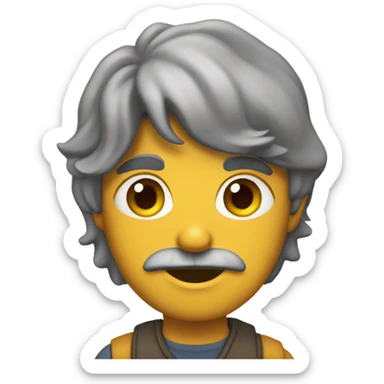 Коробка у собаки в лапах sticker