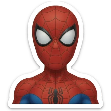 Spider man sticker