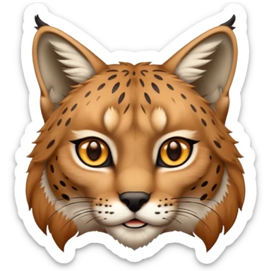 een lynx sticker