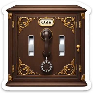 telephone cabinet sticker