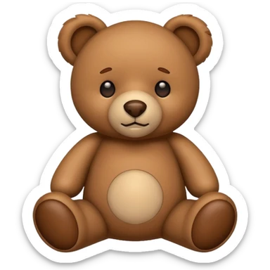 PRAY TEDDY BEAR sticker