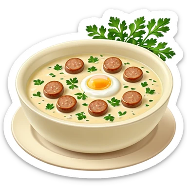 polish zurek soup sticker