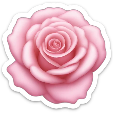 cœur rose pastel sticker