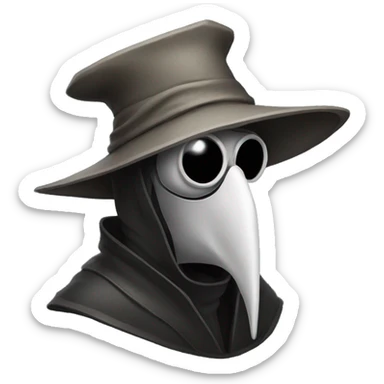 Plague doctors sticker