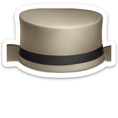 a single borsalino hat, just the object itself sticker