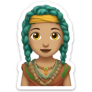 Morocco amazigh sticker