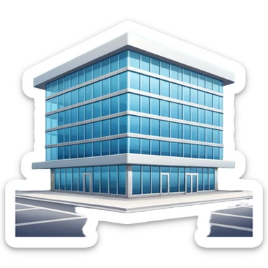 fitnesstudio von draußen also das gebäude sticker