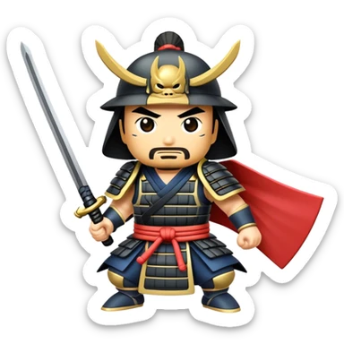 Samurai Warrior sticker