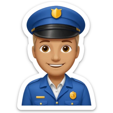 trabajando conductor bus sticker