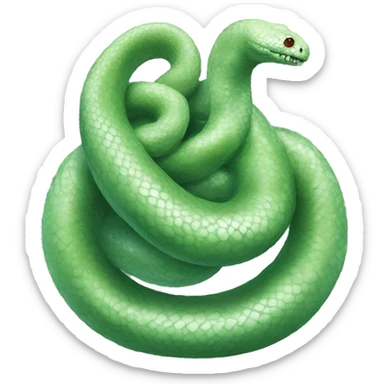 occamy: Serpentine creatures that can grow or shrink to fit available space, guarding their silver eggs. sticker