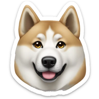 Akita sticker