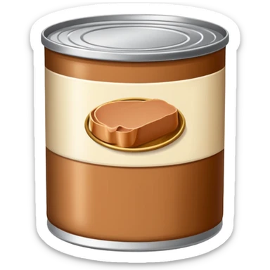 canned pâté sticker